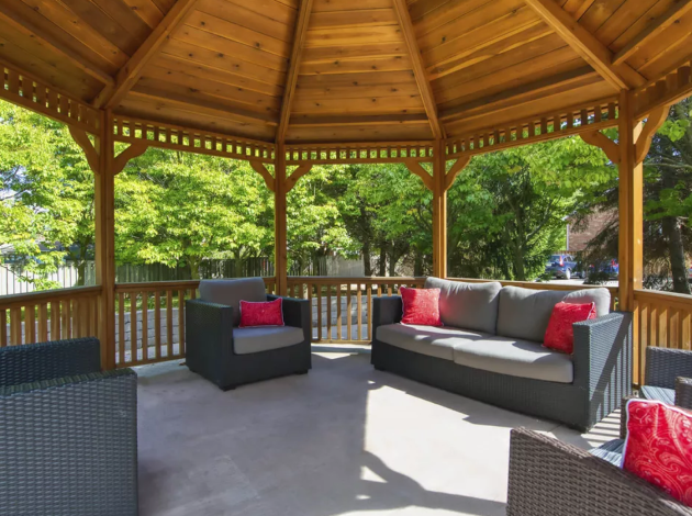 Maplecrest Village gazebo